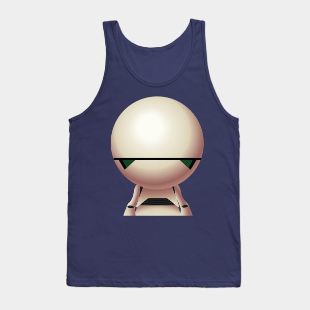 Marvin The Android Tank Top by AtelierNab